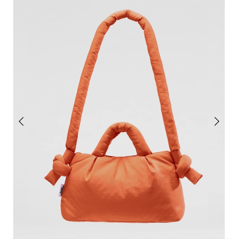 Olend Mini Ona Shoulder Bag in Oxide - Burnt Orange - Puffer Purse